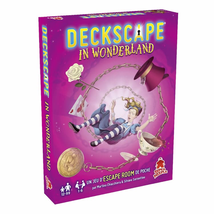 Boîte du jeu : Deckscape - In Wonderland
