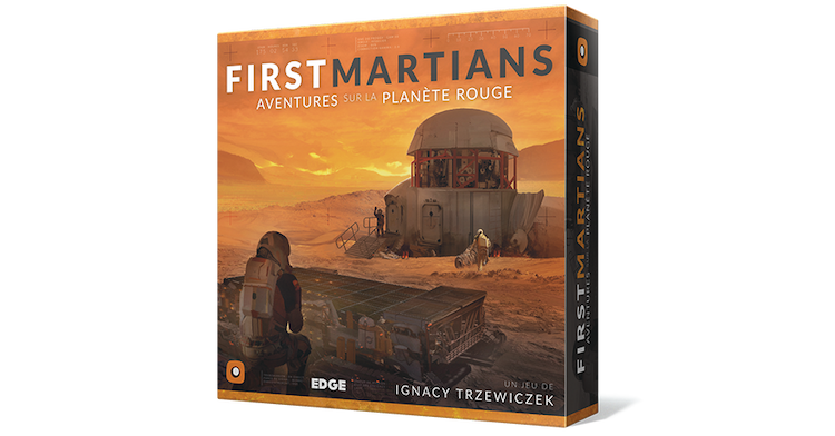 Boîte du jeu : First Martians