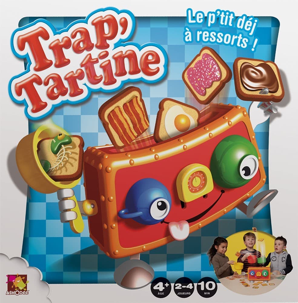 Trap'Tartine, nouveau jeu d'action d'Asmodee