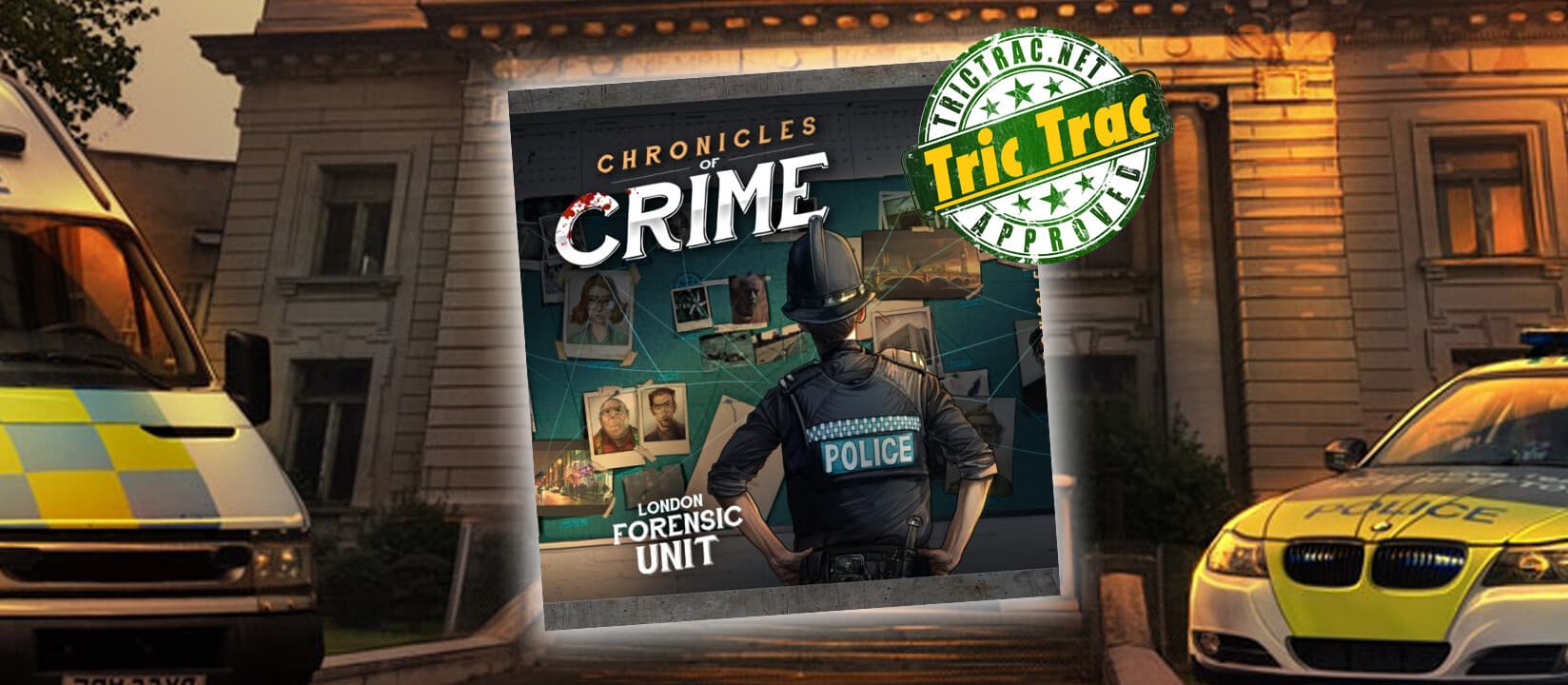 Chronicles of Crime : crimeboard sur pellicule