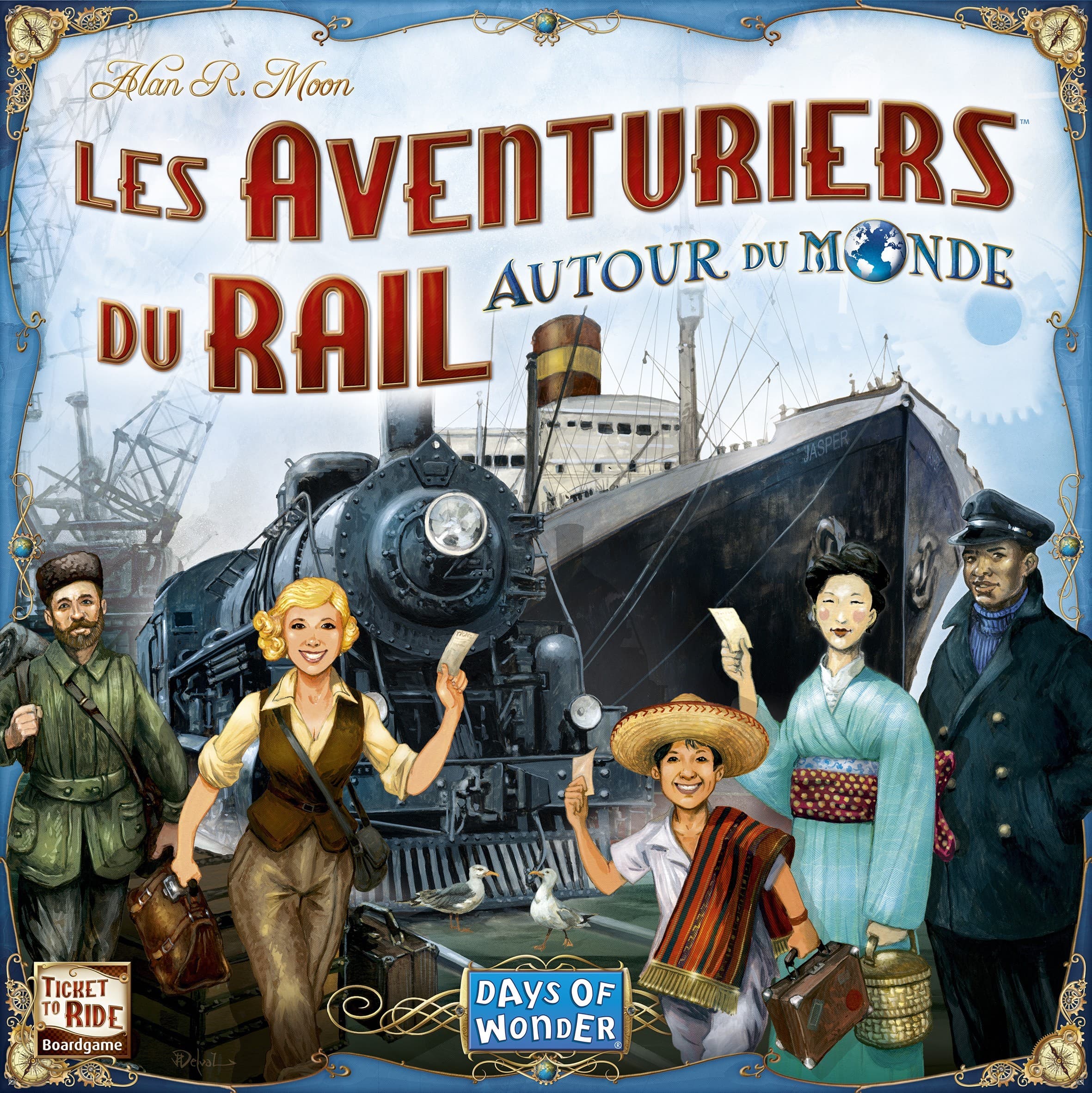 Les Aventuriers du Rail - Autour du Monde : après la vapeur, la voile !