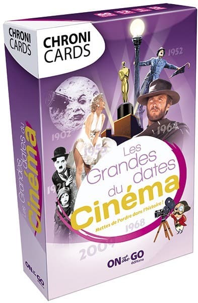 Chronicards : Les Grandes dates du Cinéma est disponible