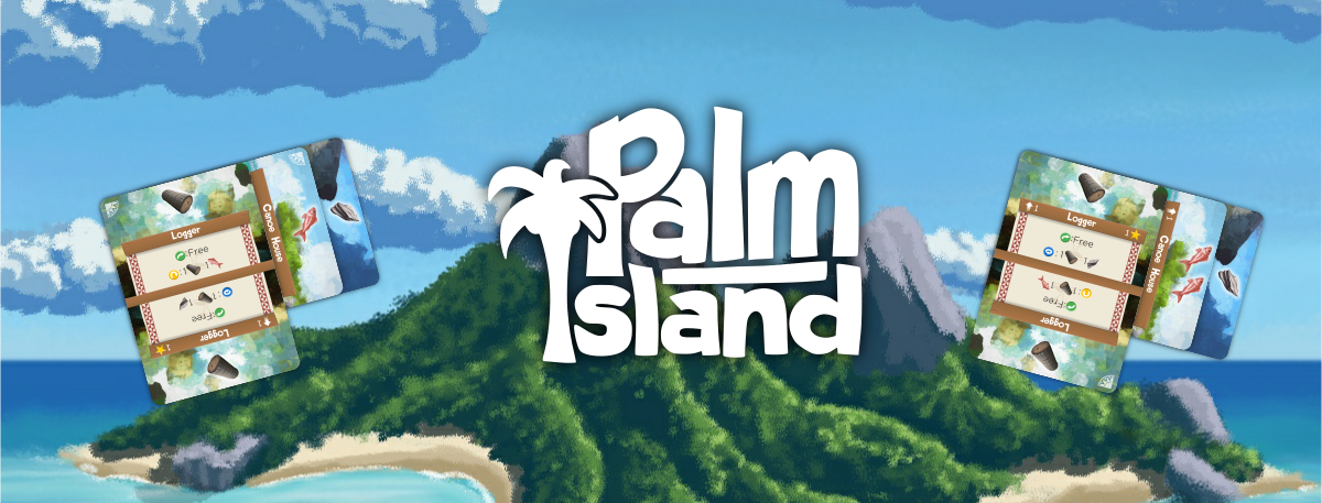 Palm Island : Sur la plage abandonnée, des palmiers et crustacés ...