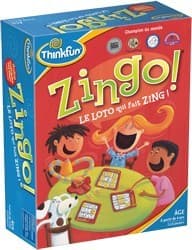 Boîte du jeu : Zingo !