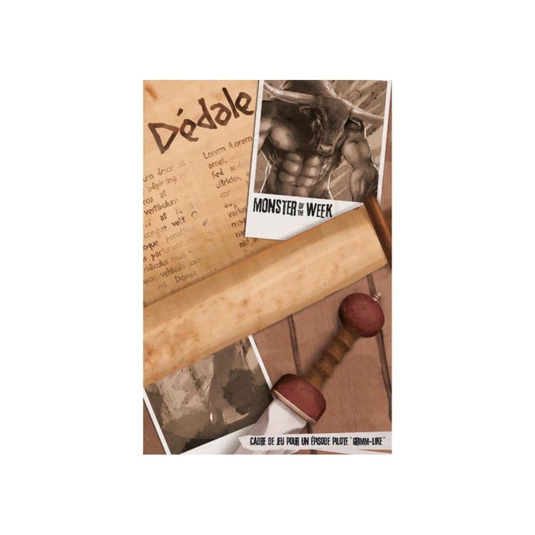 Boîte du jeu : Monster of the Week : "Dédale"