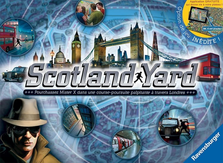 Boîte du jeu : Scotland Yard