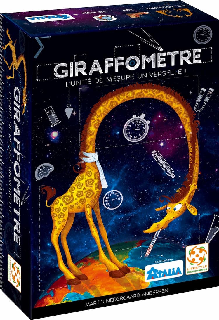 Boîte du jeu : Giraffomètre