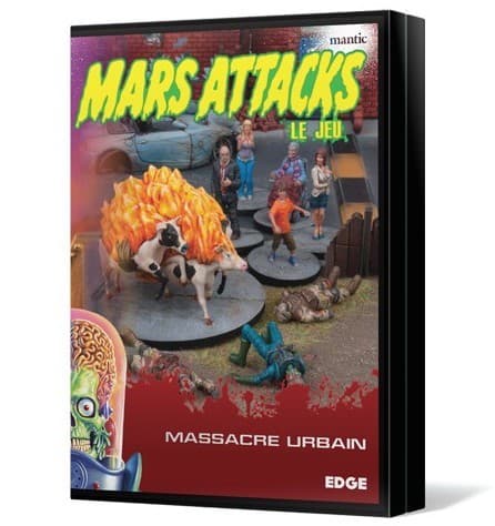 Boîte du jeu : Mars Attacks - Massacre Urbain