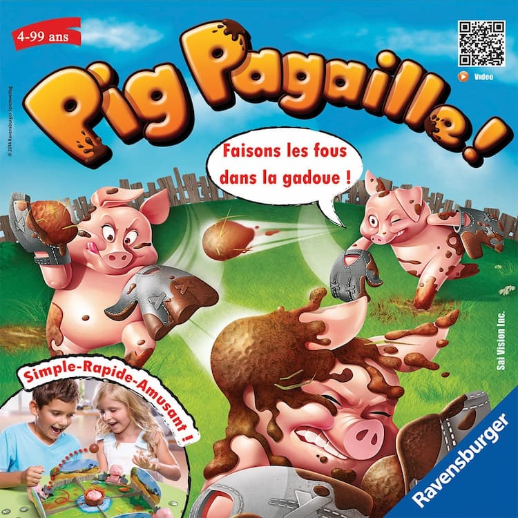 Boîte du jeu : Pig Pagaille