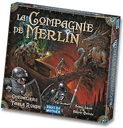 Boîte du jeu : Les Chevaliers de la Table Ronde : La Compagnie de Merlin