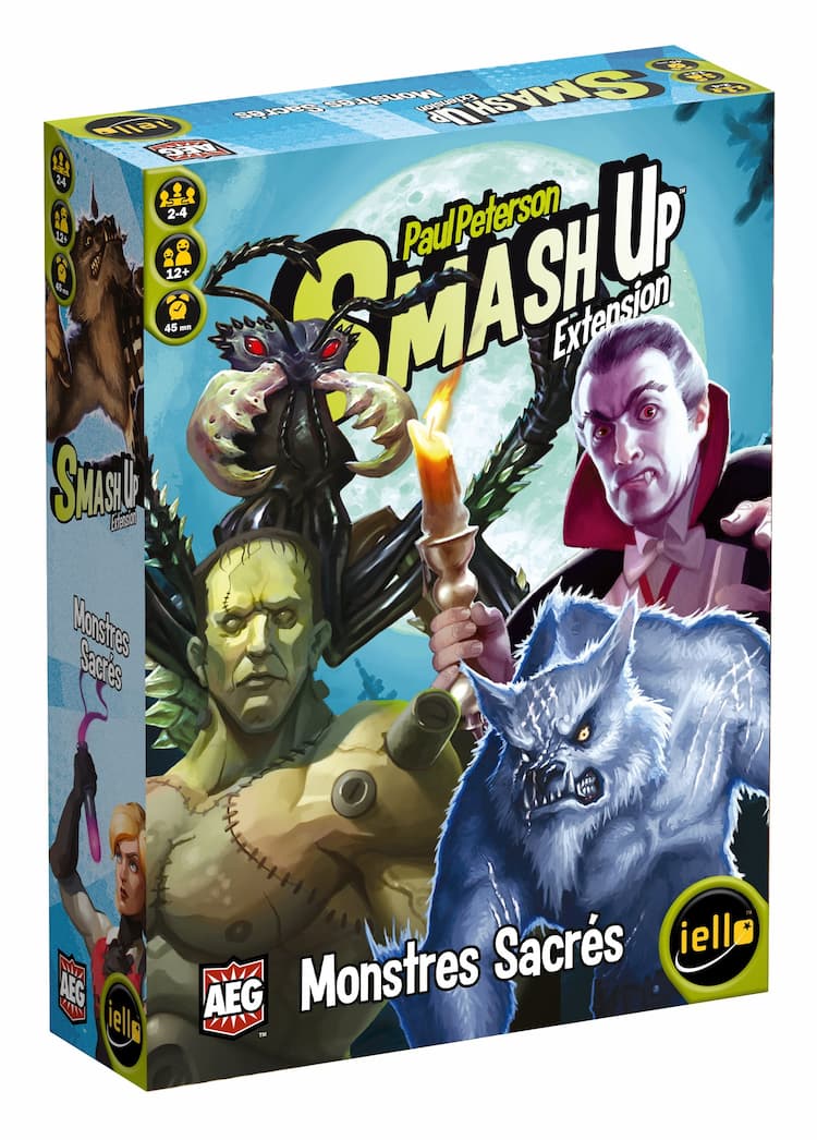 Boîte du jeu : Smash Up : Monstres sacrés