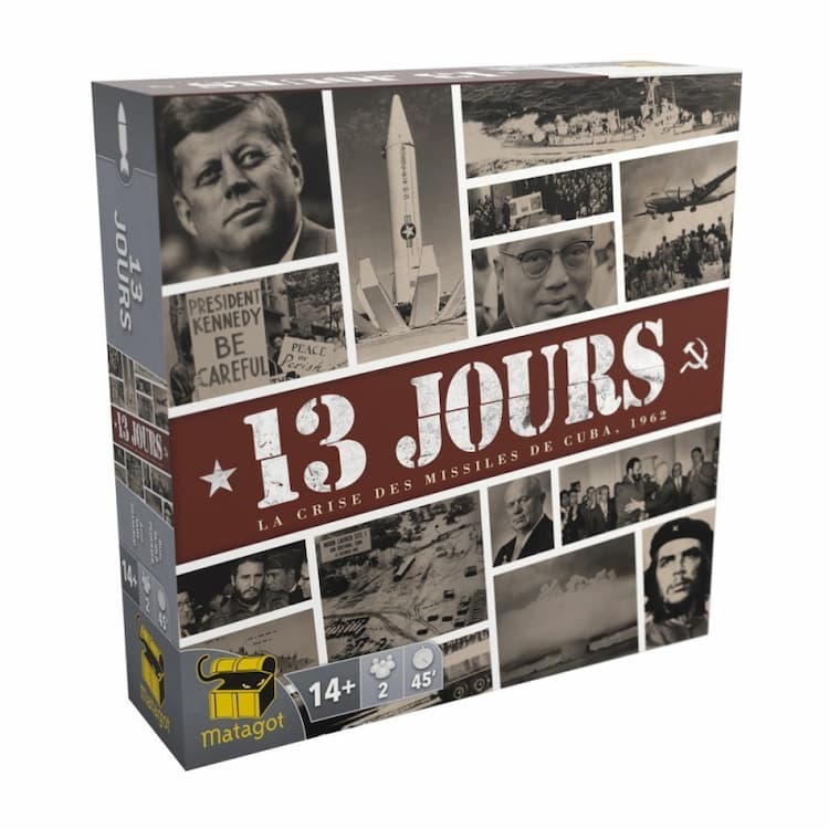 Boîte du jeu : 13 jours, la crise des missiles de Cuba, 1962