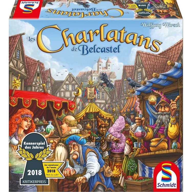 Boîte du jeu : Les Charlatans de Belcastel