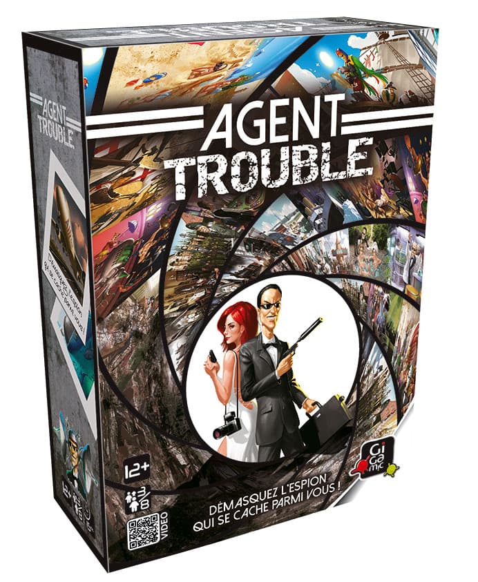 Boîte du jeu : Agent Trouble