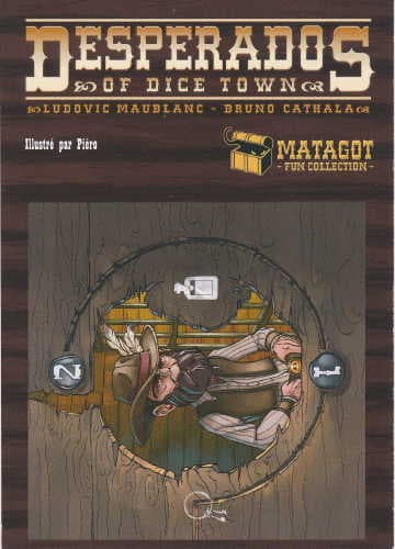 Boîte du jeu : Desperados of Dice Town - Carte promotionnelle "Les Pouvoirs de Mister Phal"