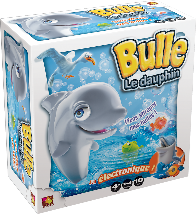 Boîte du jeu : Bulle le dauphin