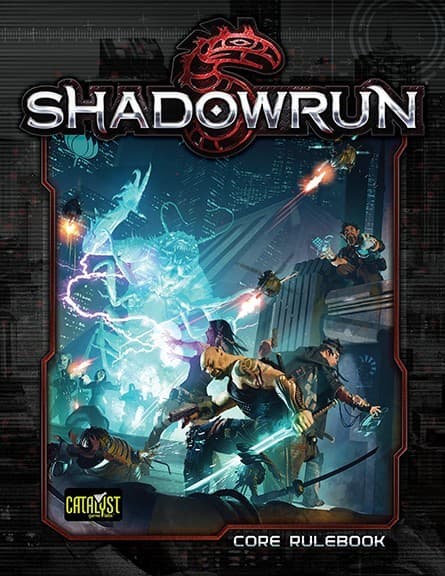Boîte du jeu : Shadowrun 5e édition, livre de base