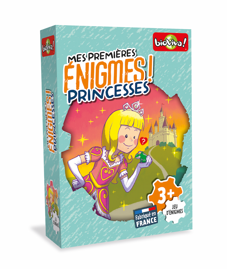 Boîte du jeu : Mes Premières Enigmes Princesses