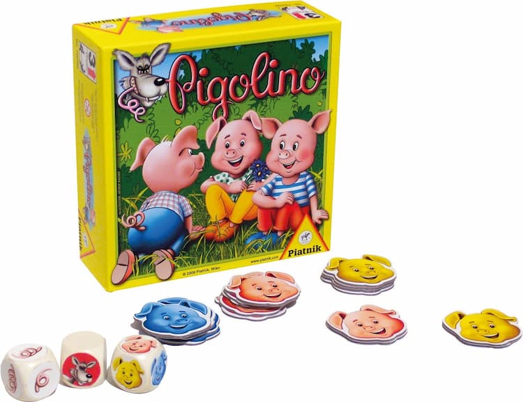 Boîte du jeu : Pigolino