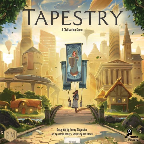 Boîte du jeu : Tapestry