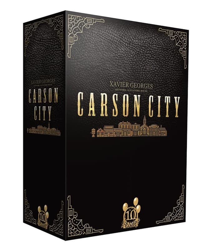 Boîte du jeu : Carson City :  big box