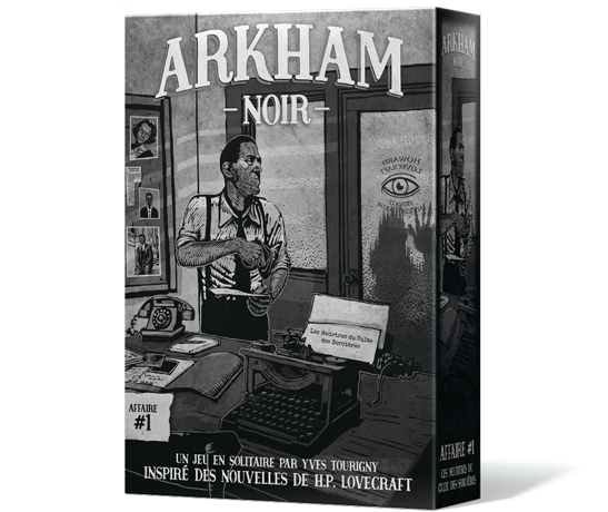 Boîte du jeu : Arkham Noir - Affaire #1 :  Les Meurtres du Culte des Sorcières
