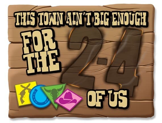 Boîte du jeu : This Town Ain't Big Enough for the 2-4 Of Us