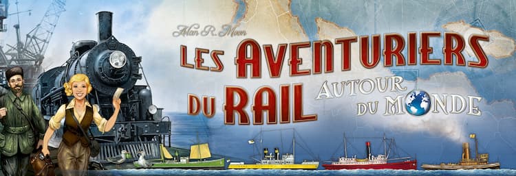 Boîte du jeu : Aventuriers du Rail - Autour du Monde