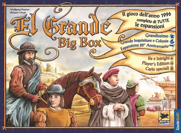 Boîte du jeu : El Grande - Big Box