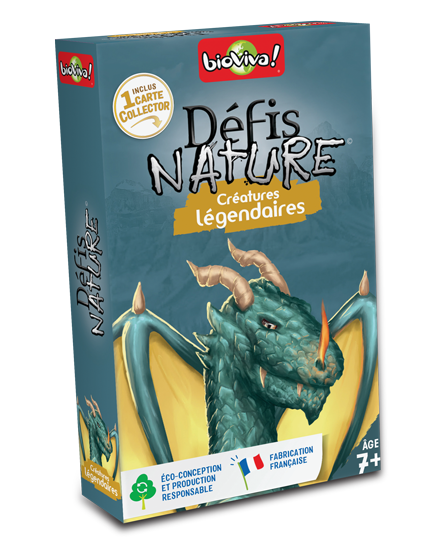 Boîte du jeu : Défis Nature Créatures Légendaires