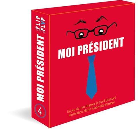 Boîte du jeu : Moi président