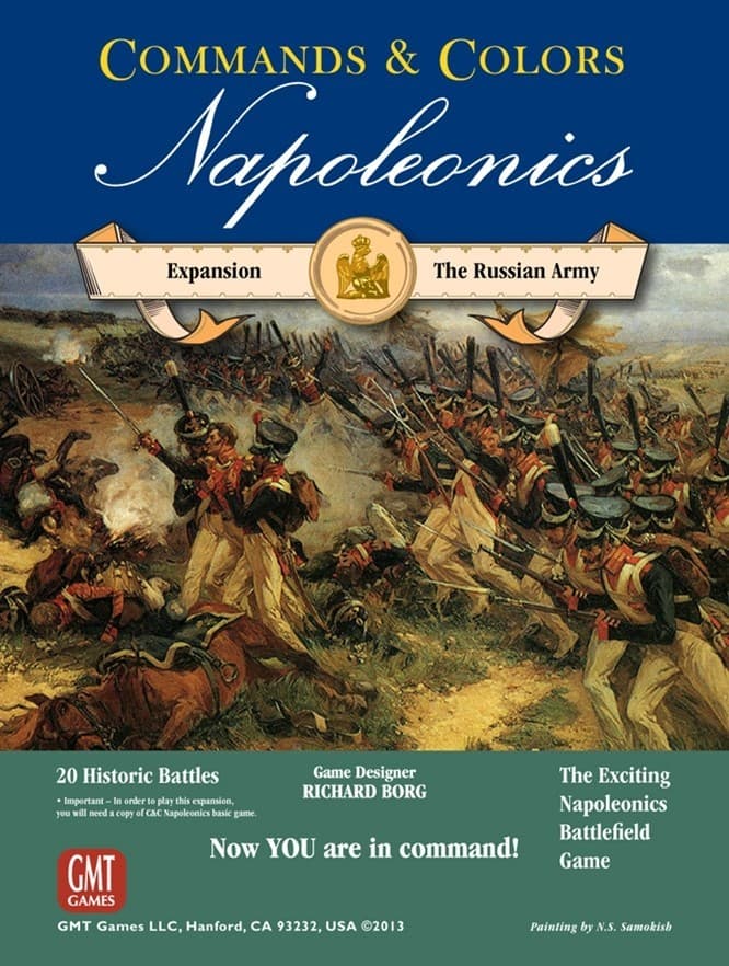 Boîte du jeu : Commands & Colors : Napoleonics, Expansion 2 : The Russian Army