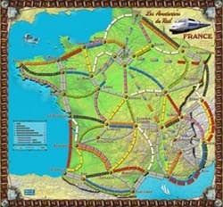 Boîte du jeu : Les Aventuriers du Rail : Extension France