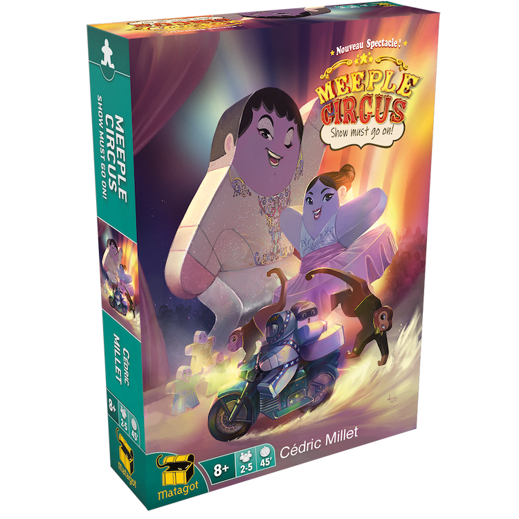 Boîte du jeu : Meeple Circus - The show must go on