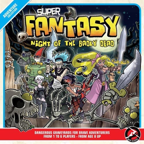 Boîte du jeu : Super fantasy : Night of the badly dead