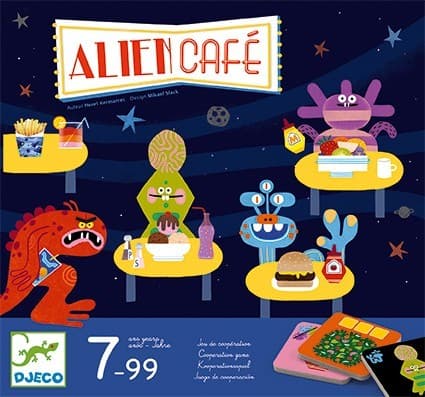 Boîte du jeu : Alien Café