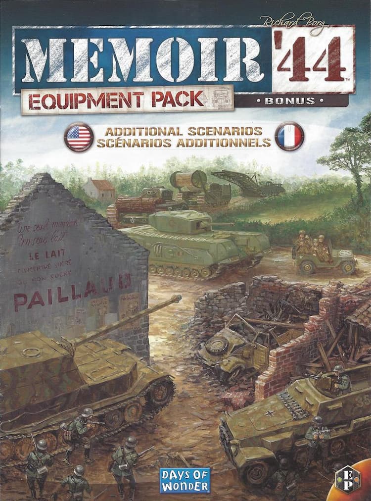 Boîte du jeu : Mémoire 44: Equipment Pack- Scénarios Additionnels
