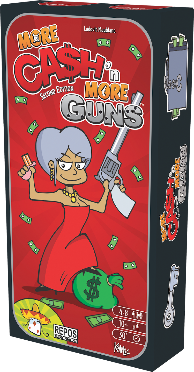 Boîte du jeu : More Cash 'n More Guns