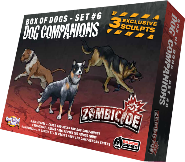 Boîte du jeu : Zombicide : Dog Companions