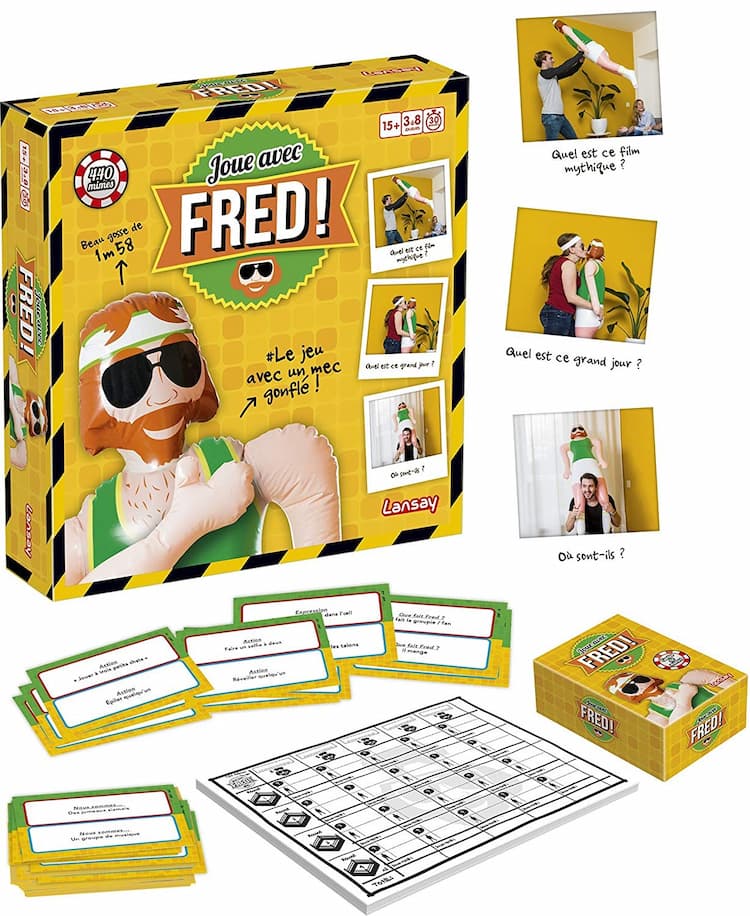 Boîte du jeu : Joue avec Fred
