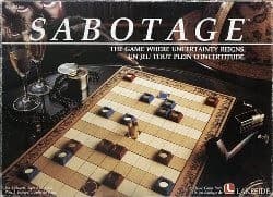 Boîte du jeu : Sabotage