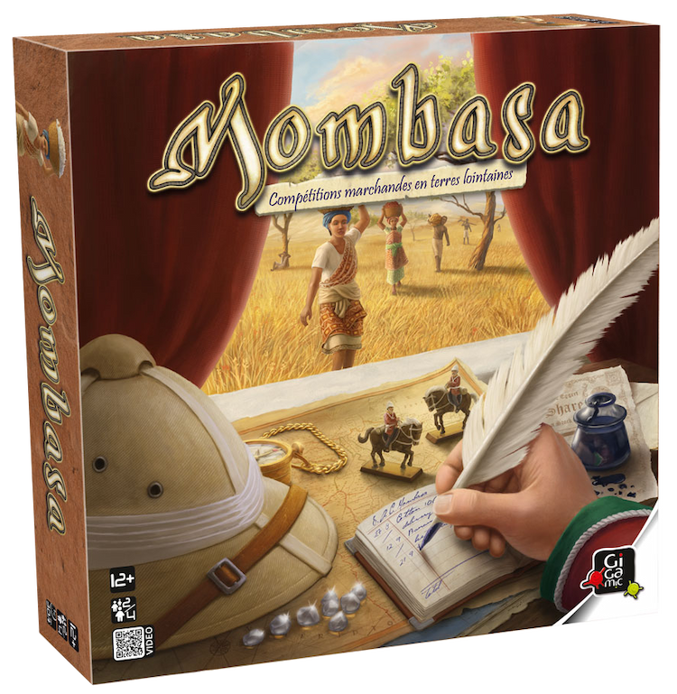 Boîte du jeu : Mombasa