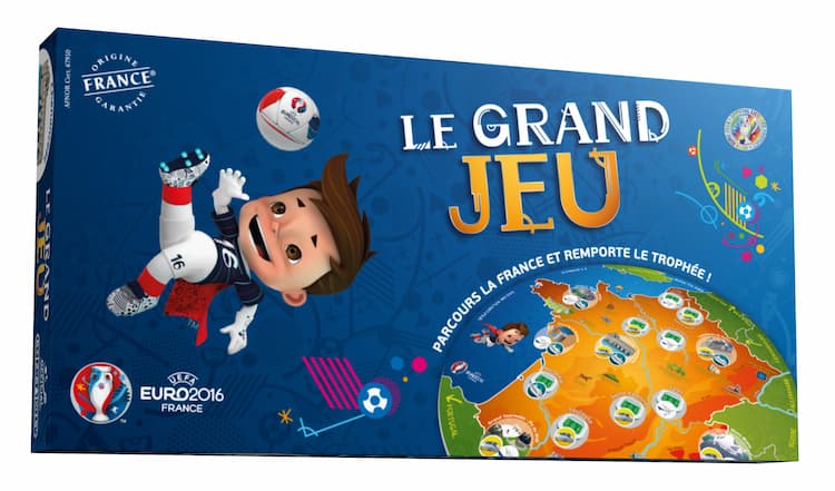 Boîte du jeu : UEFA EURO 2016TM Le Grand Jeu