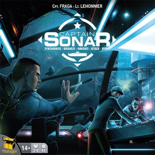 Boîte du jeu : Captain Sonar