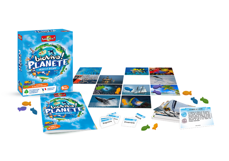 Boîte du jeu : Bioviva Planète - Mers et océans
