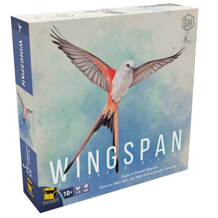 Boîte du jeu : Wingspan