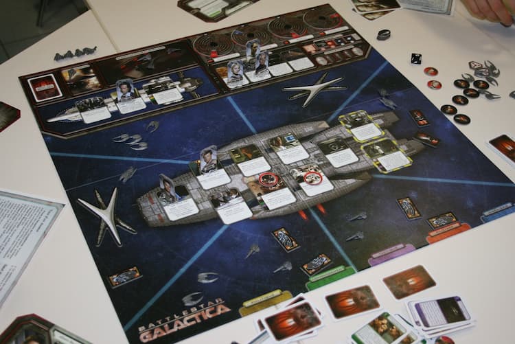 Boîte du jeu : Battlestar Galactica