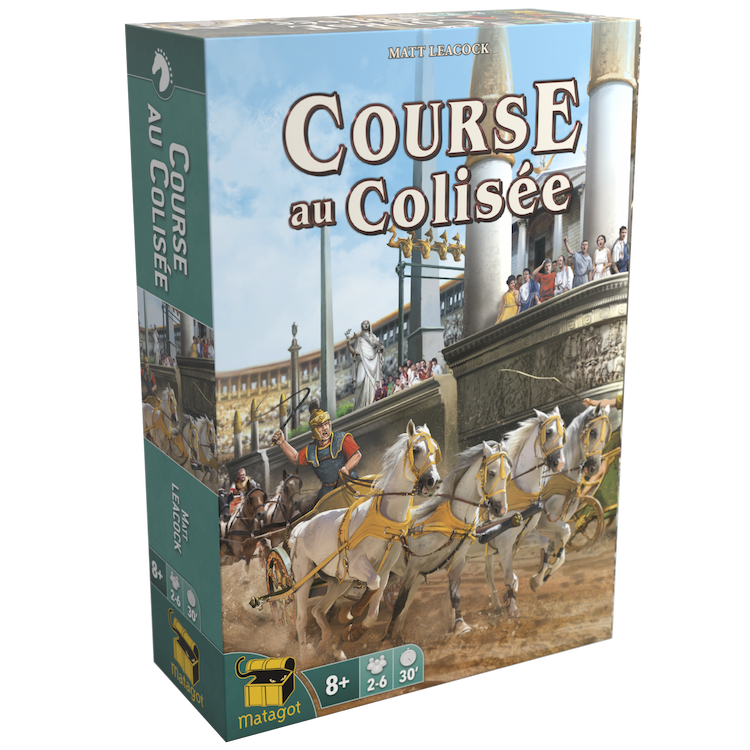 Boîte du jeu : Course au Colisée
