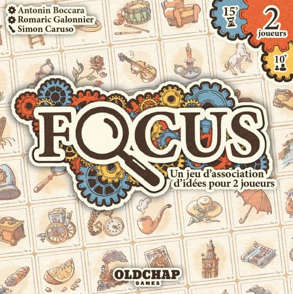 Boîte du jeu : Focus