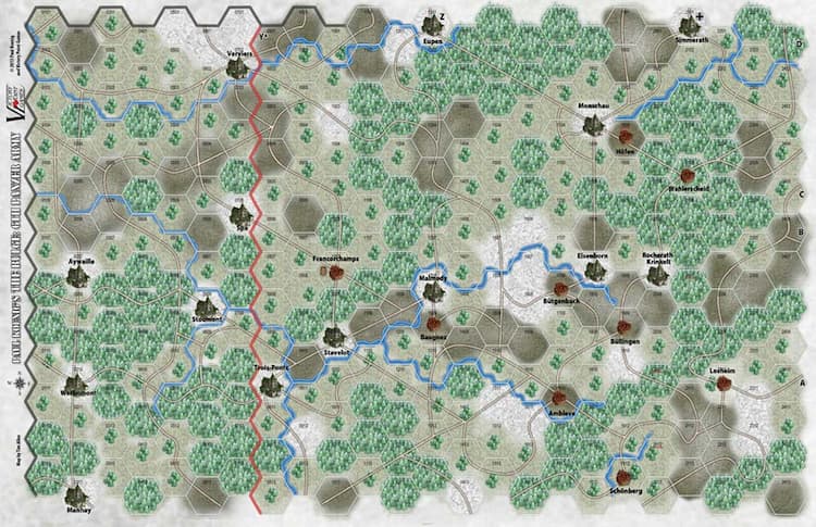 Boîte du jeu : Paul Koenig's The Bulge 6th Panzer Army